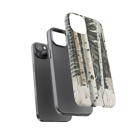 Winter Aspen Trunks - Impact Resistant Phone Case